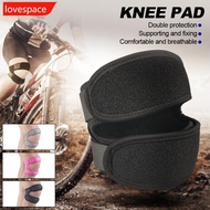 LOVESPACE 1Pc Kneepad Double Patellar Knee Patella Tendon Support Strap Brace Pad Basketball Sports 