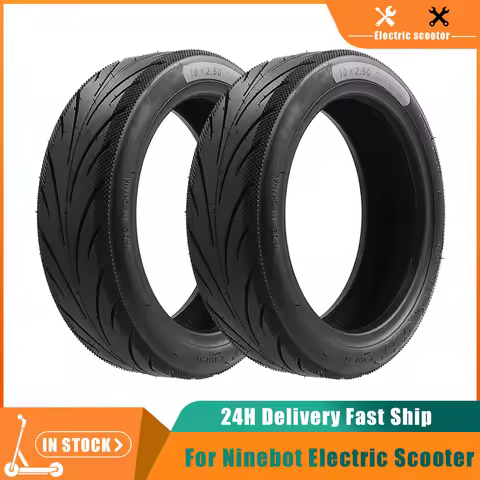 10x2.5 Tubeless CST Tires For Segway Ninebot KickScooter F2 F2Plus F2Pro F30D F40D Electric Scooter 