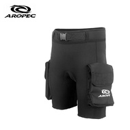 Aropec 2.5mm Neoprene Pocket Tech Shorts Cargo Pants for Scuba Diving Tech Diving