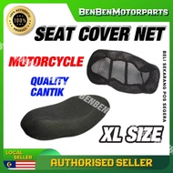 Motor MODENAS Kriss 110 MR3 Euro Seat Cover Net Sarung Kusyen Jaring Motosikal Size XL