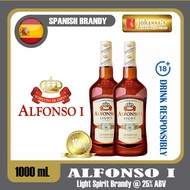 Alfonso Light Brandy 1L (Bundle Pack)