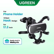 UGREEN Portable Car Phone Holder Car Inverted hook Cradle Auto Clamping Gravity Air Vent hook Car Ph