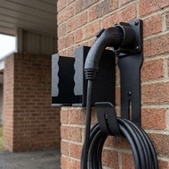 Sturdy Metal J1772 Charger Holder Easy to Organize J1772 Holder Dock Tangle Clear for Garage, Farm