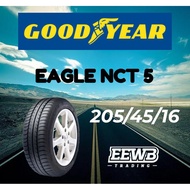 (POSTAGE) 205/45/16 GOODYEAR EAGLE NCT5 NEW CAR TIRES TYRE TAYAR