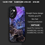 Samsung A14 4G A14 5G Motif [marble color] 2D Casing Samsung A14 5G Latest/ A14 4G Softcase Samsung 