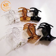 (Combo of 3) Quality Smooth Crab Hair Clips, 3 Teeth - 5 Teeth Clips