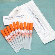 15PCS Catheter Piercing Needles Kits 14G 16G 18G 20G Body Piercing Tools for Ear Nose Lip Tongue Nav