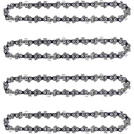 4 Pack 8 Inch Chainsaw Chain 050" Gauge, 3/8" LP Pitch, 33 Drive Links, 8 Inch Pole Saw Chains Fits 