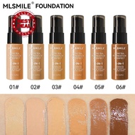 Mlsmile 6-color Liquid Foundation Oil-control Concealer Liquid Face Makeup Foundation Z2j1