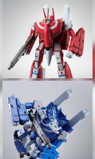 HI-Metal R [Macross 超時空要塞] VF-1J Super Valkyrie 麥斯機 + 米娜機