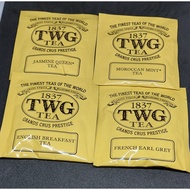 : TWG Tea Sachets (Earl Grey, Moroccan, Jasmine, English Breakfast, Chamomile, Sencha)
