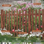 Antiseptic Wood Fence Garden Fence Door Courtyard Fence Outdoor Solid Wood Villa Railing Outdoor Fen