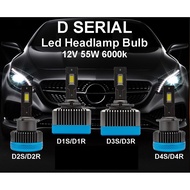 D Serial Led Headlight Headlamp HID Bulb 6000K D1S D1R D2S D2R D3S D3R D4S D4R