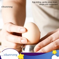Egg Puncher for Boiled Eggs Stainless Steel Egg Piercer Peeler Tool Easy Shell Remover Hard Boiled E