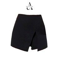 ANVERS | Women Casual Slim Fit Split Front Mini Skorts Shorts P0016