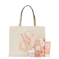 6 PCS VICTORIA'S SECRET COCONUT MILK ROSE GIFT SET WITH VS TOTE BAG FOR MOTHER'S DAY ! PERFUME