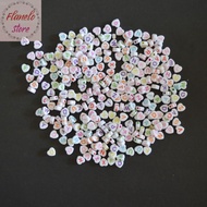 BEADS / ALPHABET BEADS / LOVE LETTER BEADS / LOVE SHAPE LETTER BEADS