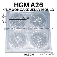 HGM A26 4'S MOONCAKE JELLY MOULD 中秋月饼果冻模具燕菜模具巧克力模具 CHOCOLATE JELLY MOULD ACUAN AGAR AGAR COKLAT BAKE