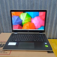 Laptop Seri baru HP Pavilion X360 14-ba006TX, Core i7,Touchsreen, Gold