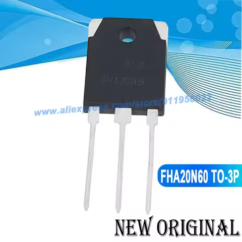 (5 Pieces) 20N60 FHA20N60 20A 600V TO-3P / 20N65 FHA20N65 20A 650V / SMK2050 20A 500V / FDA20N50F 20