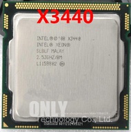 Free shipping intle Processor Xeon X3440 cpu, 2.53GHz LGA1156 8MB Quad-Core I5 650 i5 750 i5-760