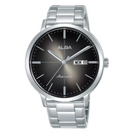 ALBA MEN AUTOMATIC WATCH – BRACELET + BLACK STRAP SET WITH DAY AND DATE AL4119X (THONG SIA STOCK)