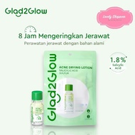 [NEW LAUNCH] G2G GLAD2GLOW Acne Drying Lotion Reduces Acne 8 Hours With Sulfur BHA & Natural Ingredi