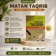 Matan Taqrib Book with Translation and Meaning of Islamic Boarding School - Pocket Size A6, 182 Page
