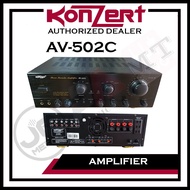 KONZERT AV-502C Karaoke Amplifier 500 watts x 2