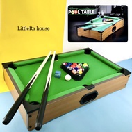 Billiard Table Mini Bahan Kayu | Meja Billiard Ukuran Kecil Satu Set