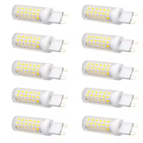 10X G9 LED Bulbs 18W AC 220V G9 LED Lamp LED Bulb SMD 2835 LED G9 Light Replace 30 / 120W Halogen La