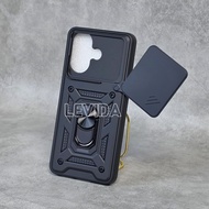 Iqoo Z10R Iqoo Z10 5G Iqoo Z10 Lite Iqoo Neo 10 5G Case Robot Slide Camera Protect + Ringstand Black