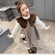 4.4 heybaby DRESS QUIN OF CELINA EBV Girls' Dress WITHOUT DOLL BAG Baby Girl Dress Baby Girl Dress B