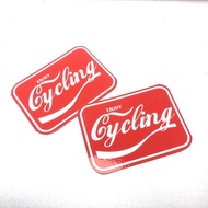 Cycling Sticker Stiker Basikal