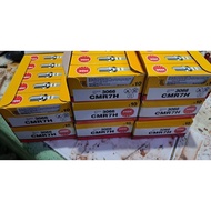 Genuine NGK CMR7H two-stroke spark plug to prevent live noise