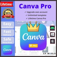 [𝗟𝗜𝗙𝗘𝗧𝗜𝗠𝗘] 🔥Canva Pro🔥 Upgrade own account | Unlimited templates | Windows | macOS | Android | iOS |