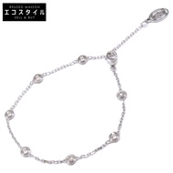 นาฬิกา Cartier 750WG Damour ประดับเพชร 7 เม็ด [มือสอง]