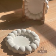CUBLAKSUGENG tray bubble bubble coaster aesthetic coaster photography props candle coaster bubble pu