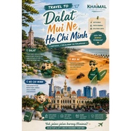 Pakej Vietnam Dalat + Mui Ne + Ho Chi Minh 5H4M | All-In Tour Package | City & Nature Experience