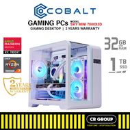 [COMEX2024] COBALT-Sky  7800X3D - Ryzen 7 7800X3D - Dual Radeon RX 7800XT 16GB - 32GB RAM - 1TB SSD 