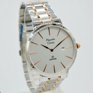 ORIGINAL ALEXANDRE CHRISTIE AC 8539 PRIA KACA SAPPHIRE SILVER COMBI