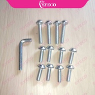 office chair screw gaming chair screw m8 screw m6 screw button round head hex screw m6 allen key