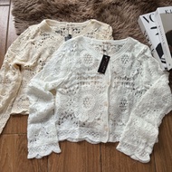 (LOVISA) IMPORTED VINTAGE BOHO KNIT BLOUSE LOVISA BOHEMANIA KNITWEAR