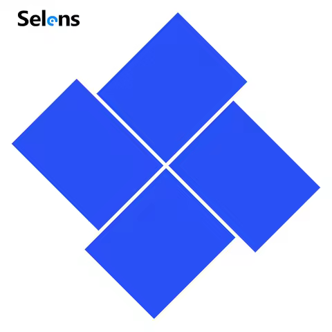 Selens 40x50cm Lighting Gels Filter Blue CTB Gel Colour Film Color Correction Transparent Sheet for
