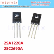 20Pcs/Lot Original 2SA1220A A1220A 2SC2690 C2690 2SA1220 Audio Switch Tube In-line TO-126