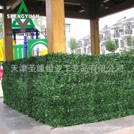 Factory Green Fence Simulation Plant2Rice*3Rice Fence Fence Fence Garden Decoration Artificial Pine Needle Fence