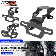 ZX-6R License Plate Bracket For Kawasaki Ninja ZX-6R ZX636 2024-2025 Fender Eliminator Tail Frame LE