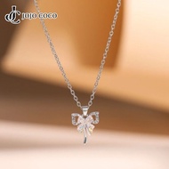 JOJO COCO  Versatile Temperament Collarbone Chain Colorful Butterfly Necklace