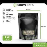 Grove Bags Curing Bag 1 oz (28g)20 Pieces With TerpLock To Maintain Odor Prevent Fungus under GACP