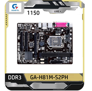 เมนบอร์ด 1150/MAINBOARD/GIGABYTE GA-H81M-S2PH/DDR3